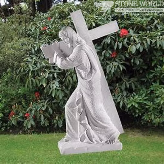 Personalizado mão esculpida granito/pedra de mármore cristo igreja católica jesus escultura religiosa para jardim casa decorativa