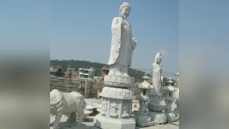 Ornamento de pedra para jardim, escultura de elefante em granito esculpida à mão para decoração ao ar livre